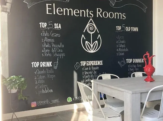 לינה וארוחת בוקר Elements 3*